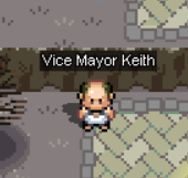 Talk to this NPC to begin the Grimewood Forest.