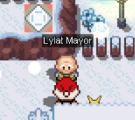 Talk to this NPC to begin the Lylat Village.